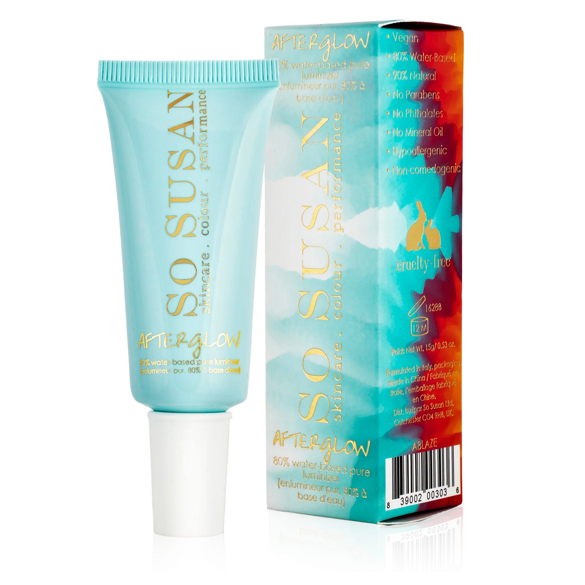 Afterglow 80 Water Based Pure Luminizer So Susan Cosmetics